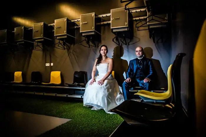 Thumbnail Bruidsreportage bij NAC Breda