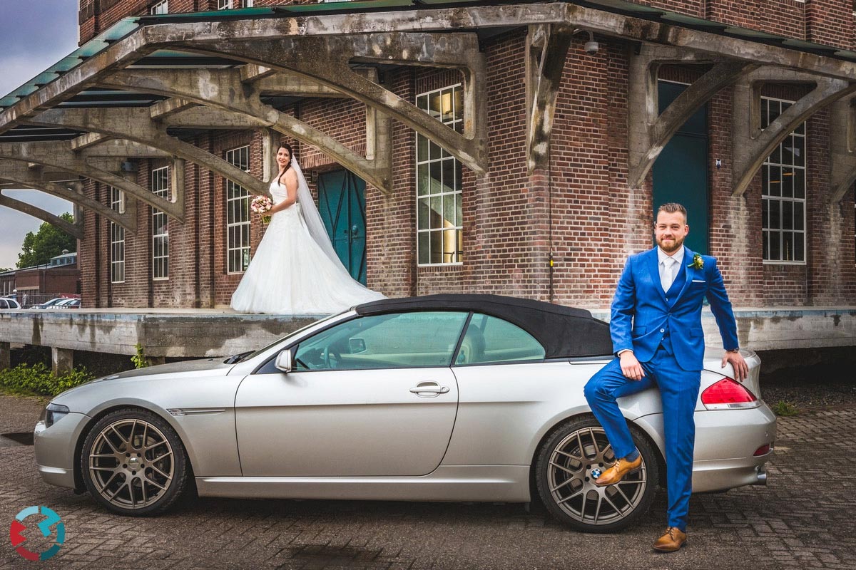 Bruidsreportage bij de Leerfabriek in Oisterwijk