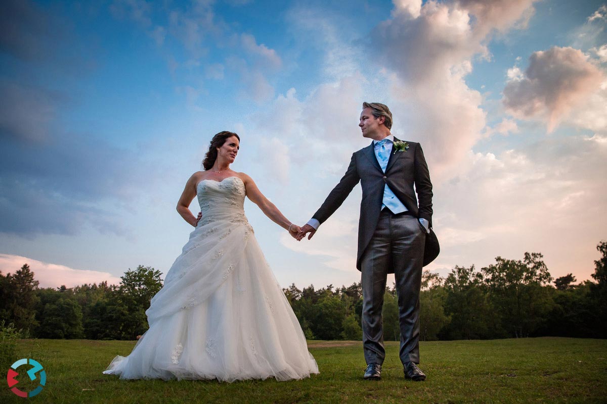 bruidsfotografen in Doorn | Helenaheuvel