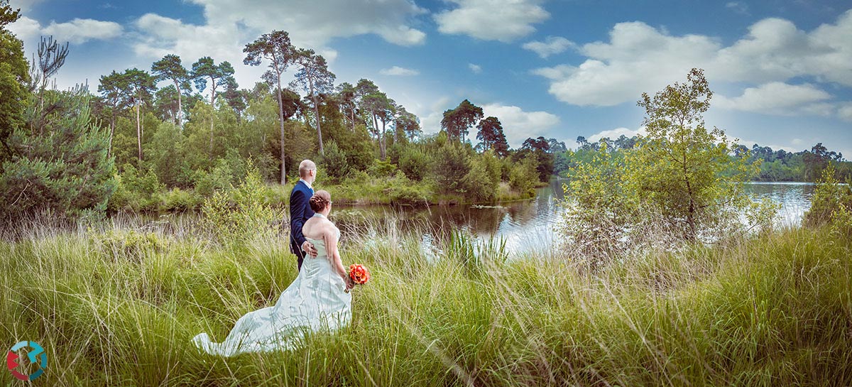 Twee bruidsfotografen in Oisterwijk | Het Boscafé