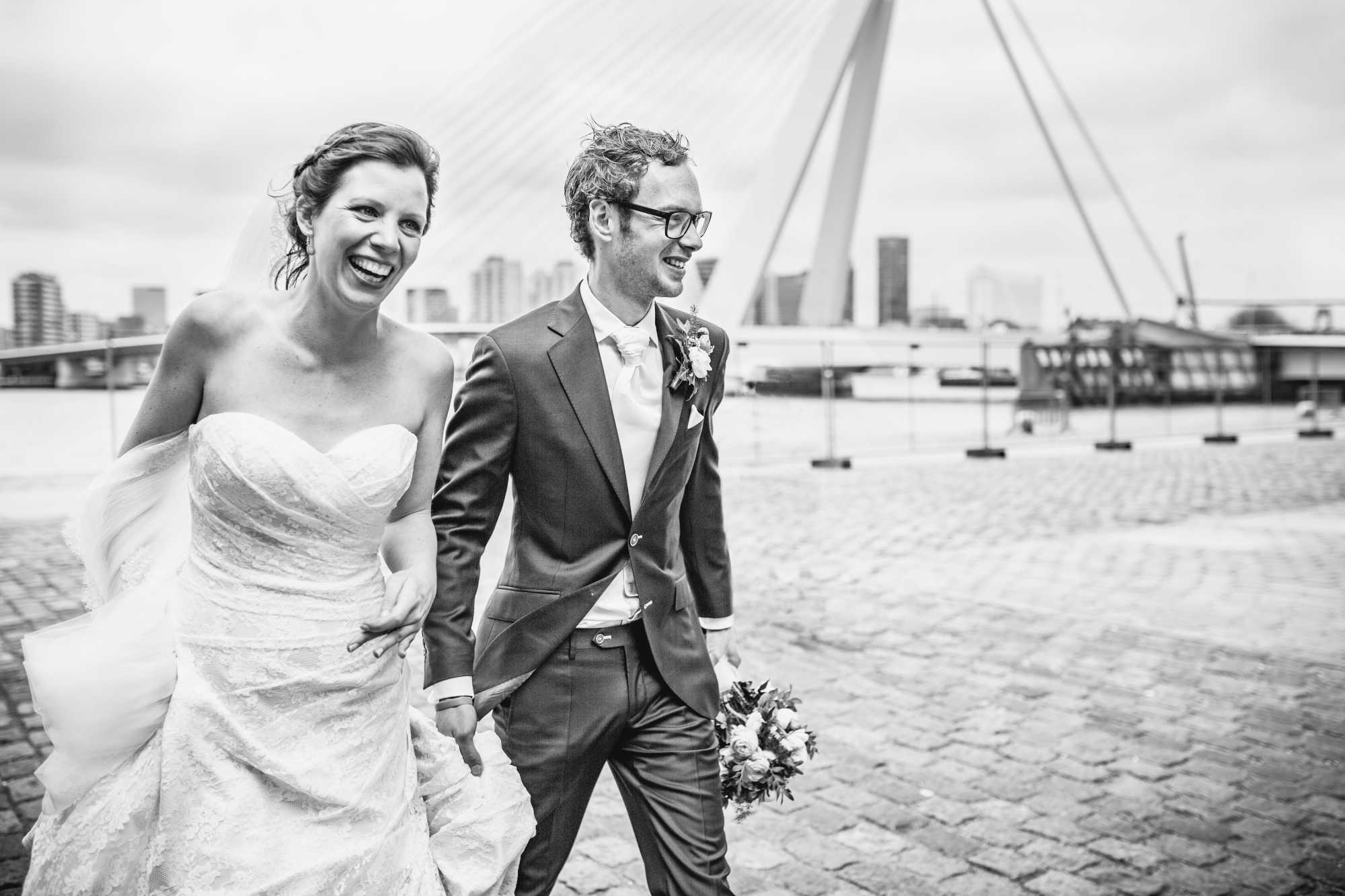 Header Bruidsfotograaf in het stadhuis van Rotterdam