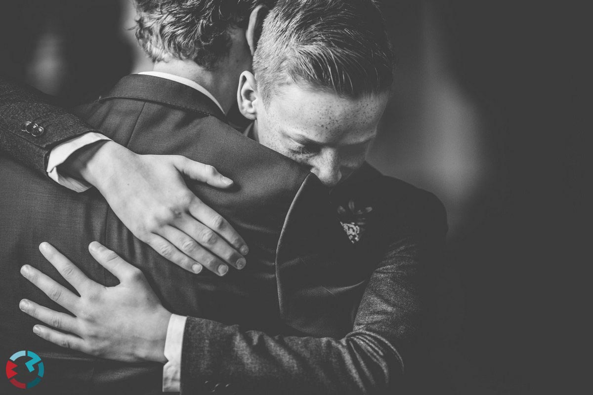 Bruidsfotograaf in het stadhuis van Rotterdam