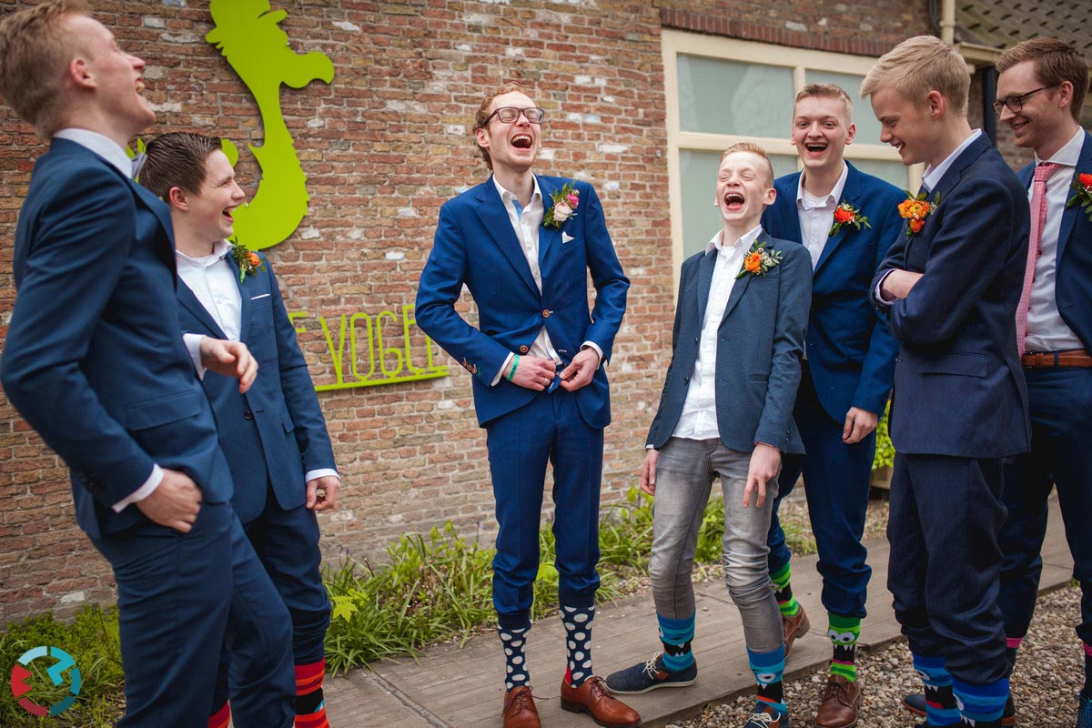 Bruidsfotograaf in het stadhuis van Rotterdam