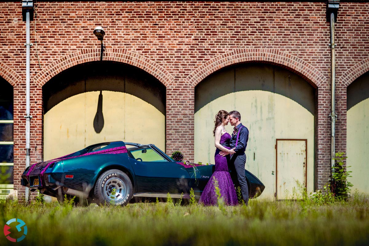 Trouwfotografen in Geertruidenberg bij de Dongecentrale