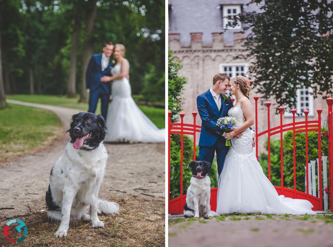 Bruidsfotografie bij Kasteel Henkenshage