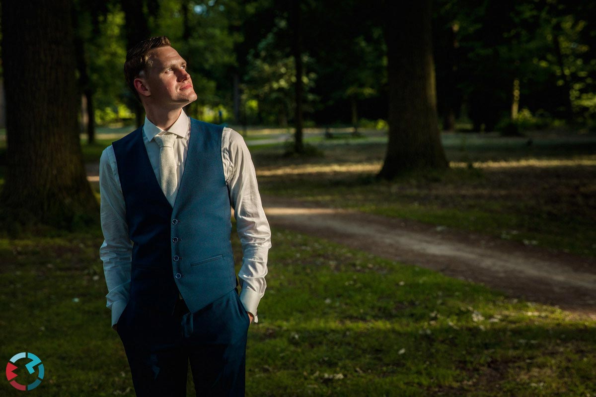Bruidsfotografie bij Kasteel Henkenshage
