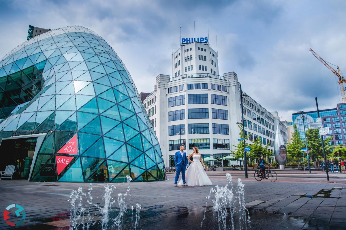 Duo fotografen in Eindhoven