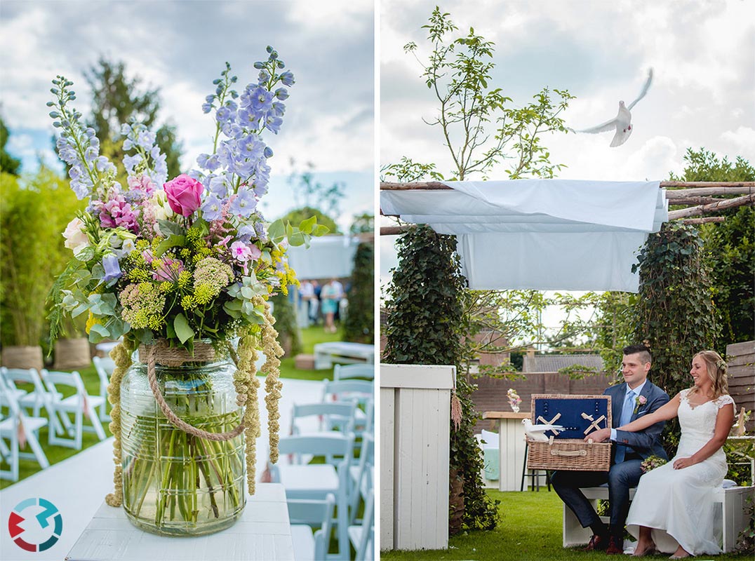 Twee fotografen in Alphen