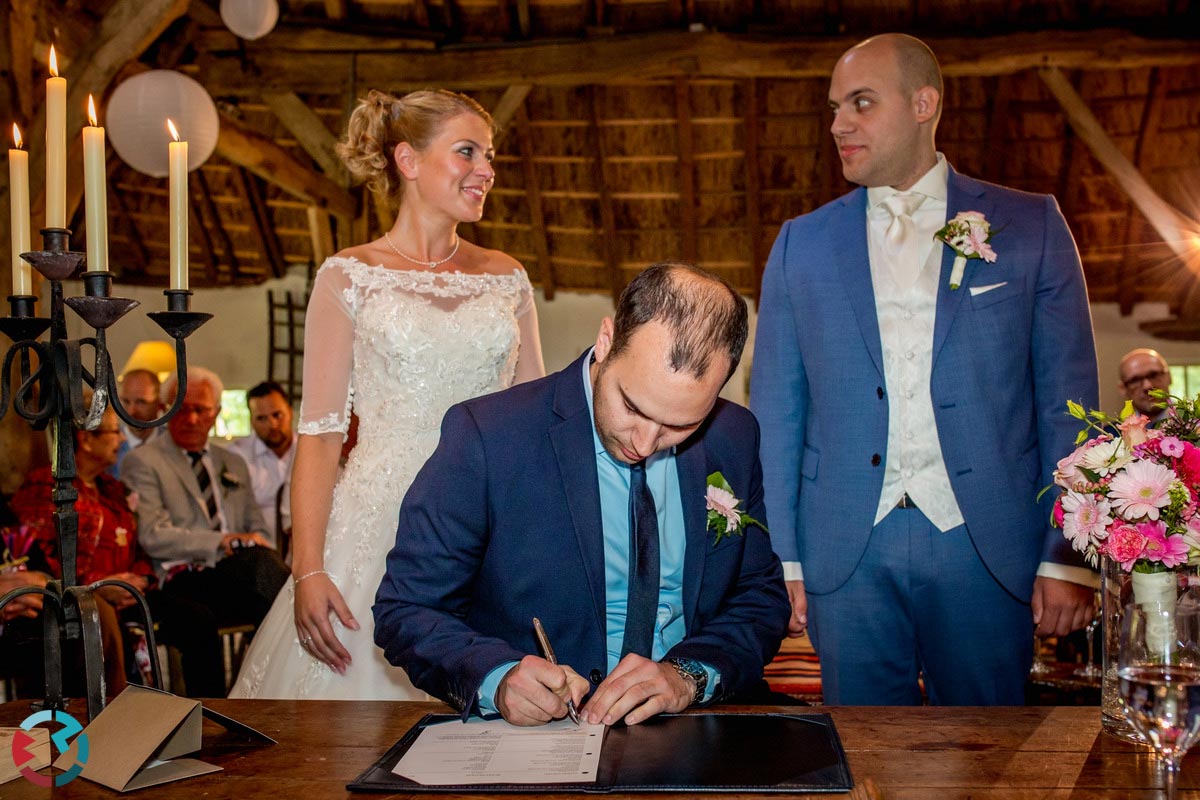 Duo bruidsfotografen in Dongen bij De Vlaamse Spijcker