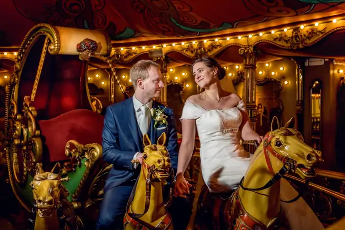 Bruidsreportage in Kaatsheuvel bij de Efteling