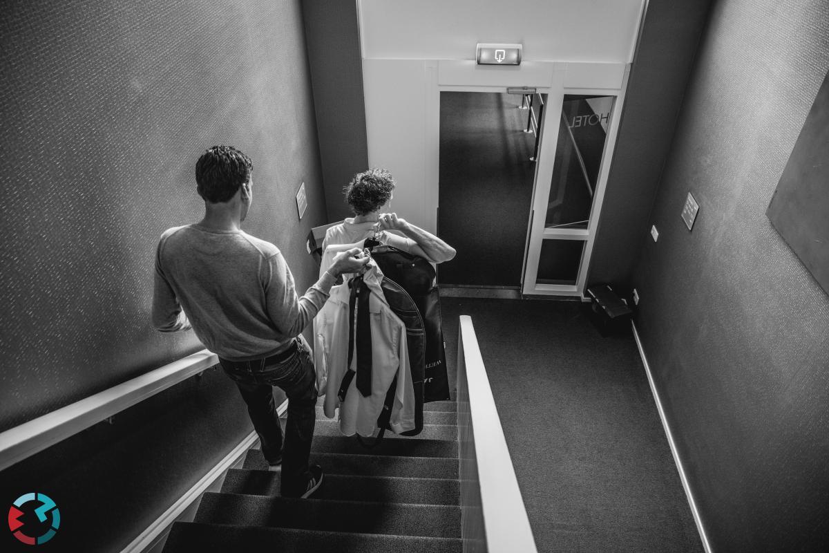 Bruidsfotografie in Soest met prachtige luchten