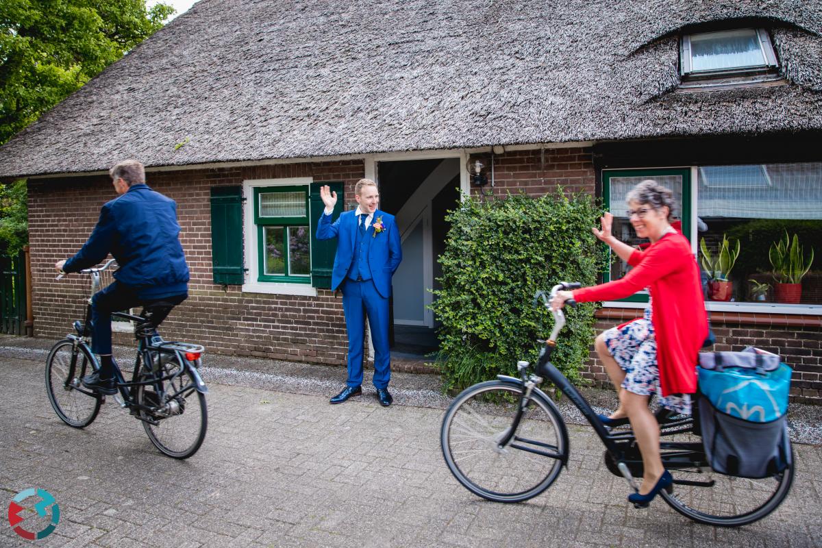 Bruidsfotografie in Amersfoort bij Hoeve Sparrendam