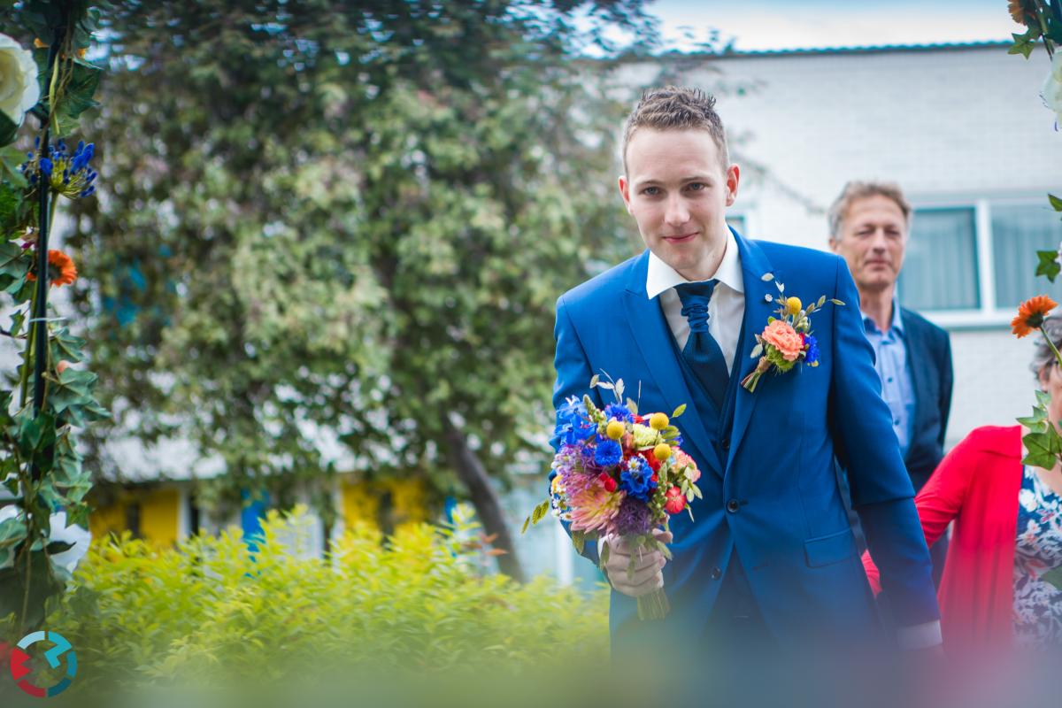 Bruidsfotografie in Amersfoort bij Hoeve Sparrendam