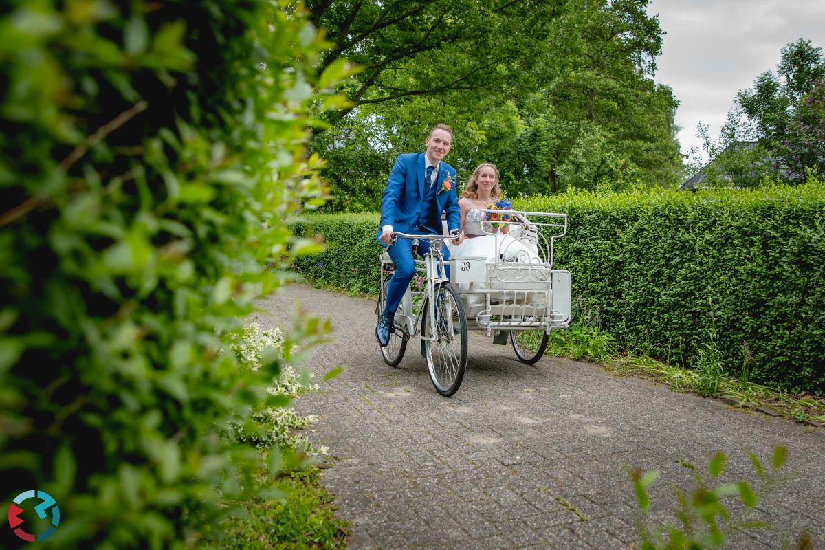 Bruidsfotografie in Amersfoort bij Hoeve Sparrendam