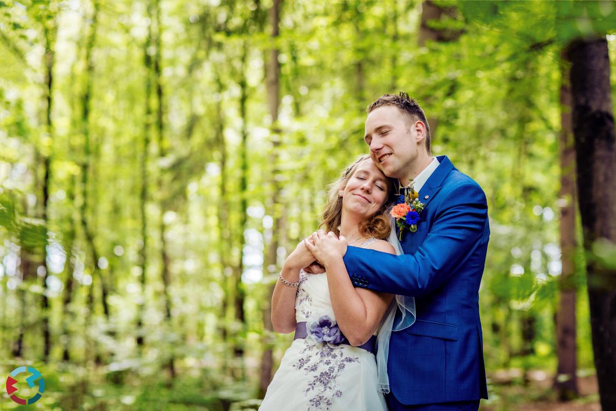 Bruidsfotografie in Amersfoort bij Hoeve Sparrendam