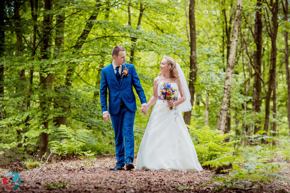 Bruidsfotografie in Amersfoort bij Hoeve Sparrendam