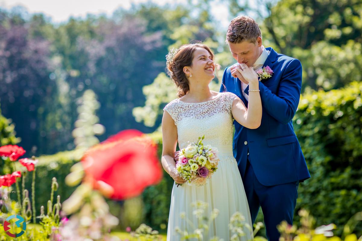 Bruidsfotografie bij Kasteel Heeze