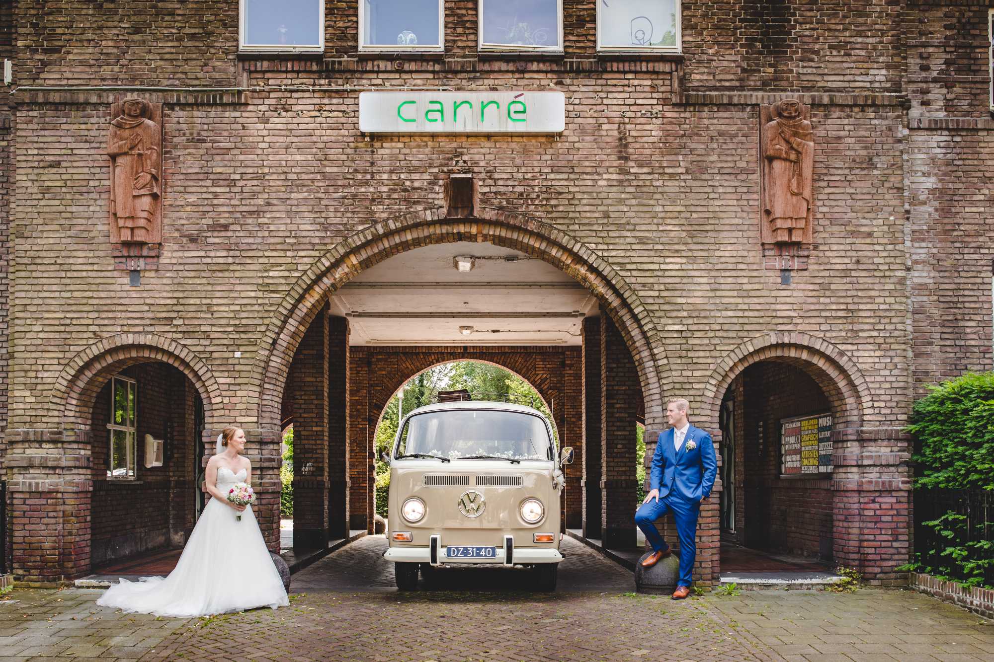 Header Bruidsfotografie in Tilburg bij het Klasse Theater