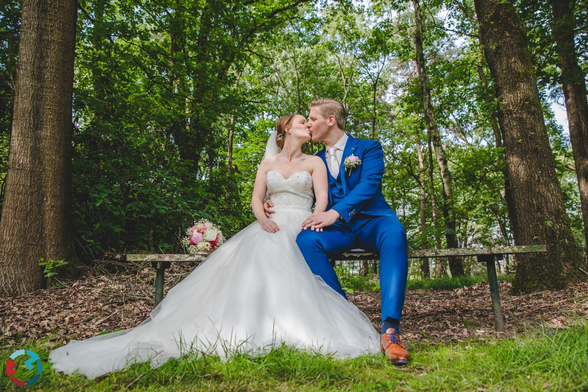 Bruidsfotografie in Tilburg bij het Klasse Theater