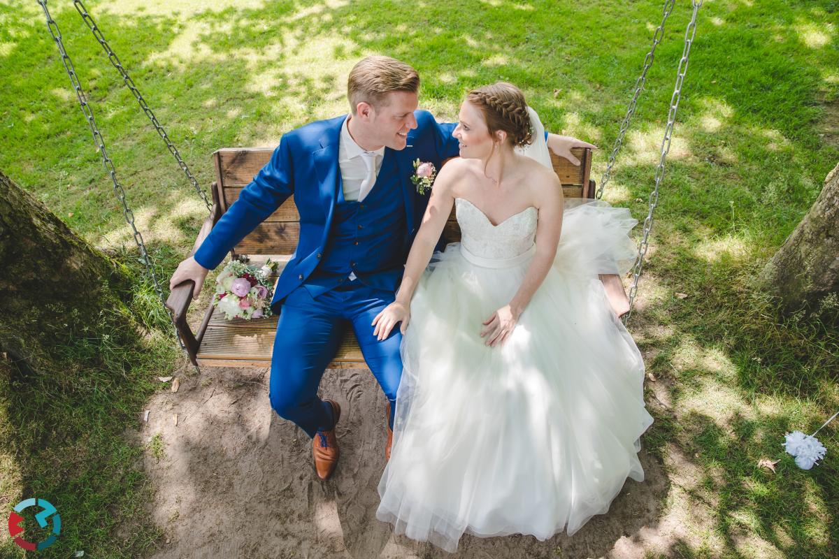 Bruidsfotografie in Tilburg bij het Klasse Theater