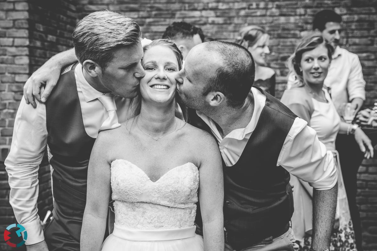 Bruidsfotografie in Tilburg bij het Klasse Theater
