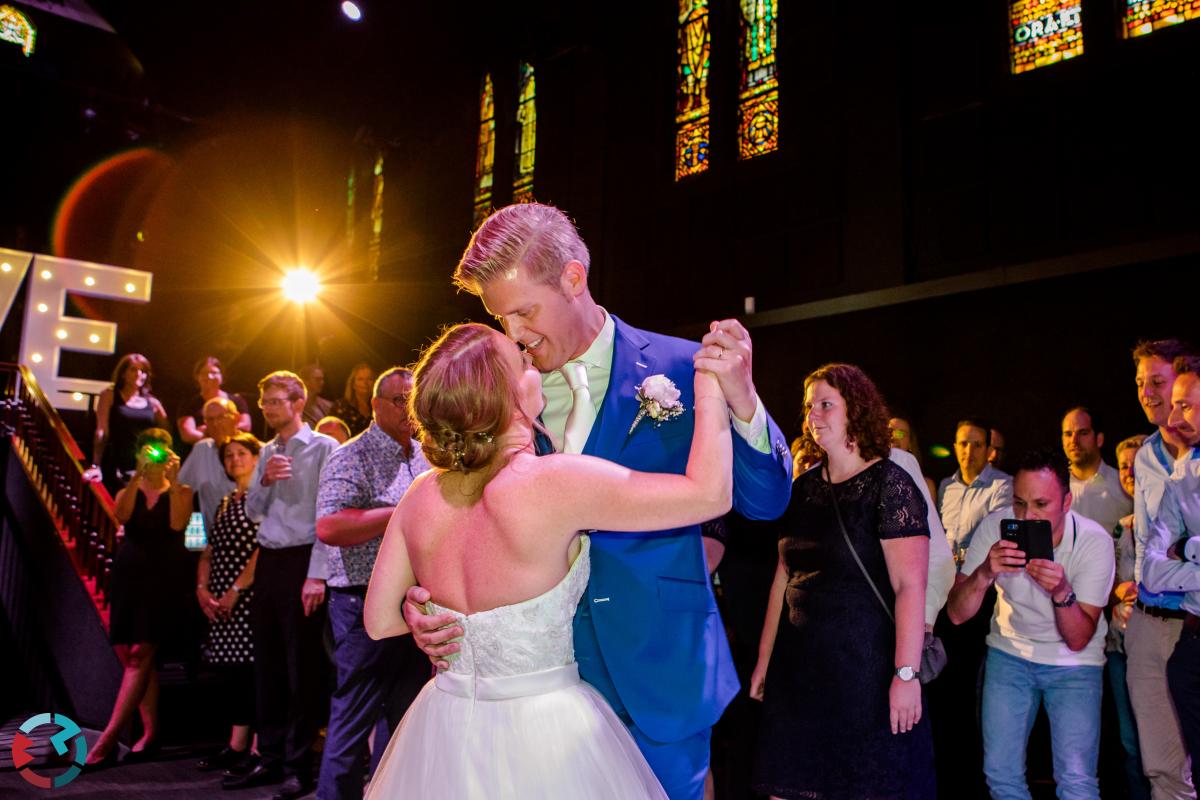 Bruidsfotografie in Tilburg bij het Klasse Theater