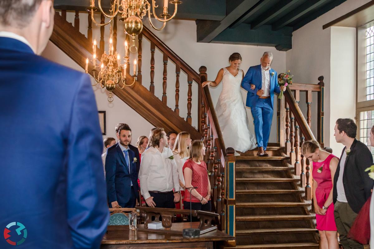 Bruidsfotografie bij Kasteel Ammersoyen in Ammerzoden