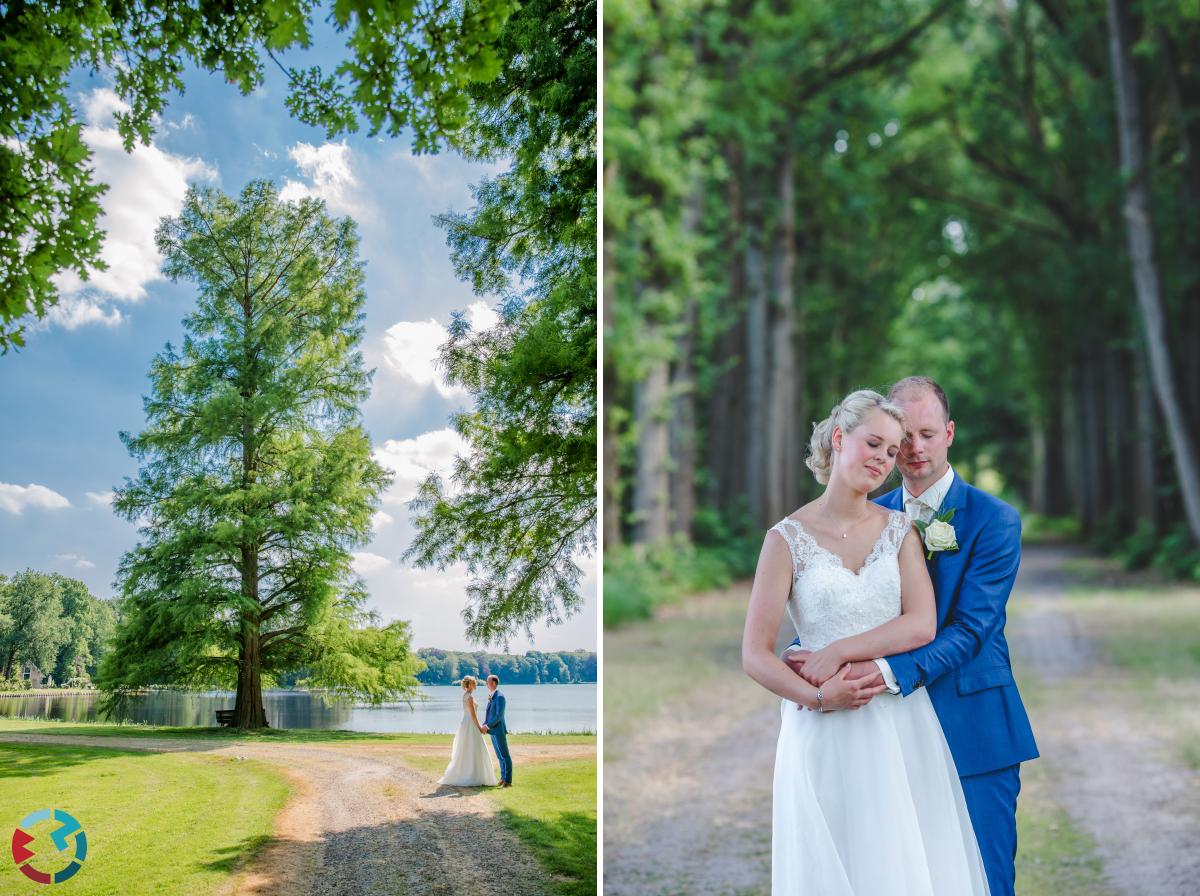 Bruidsfotografie bij Molenhof in Ravels