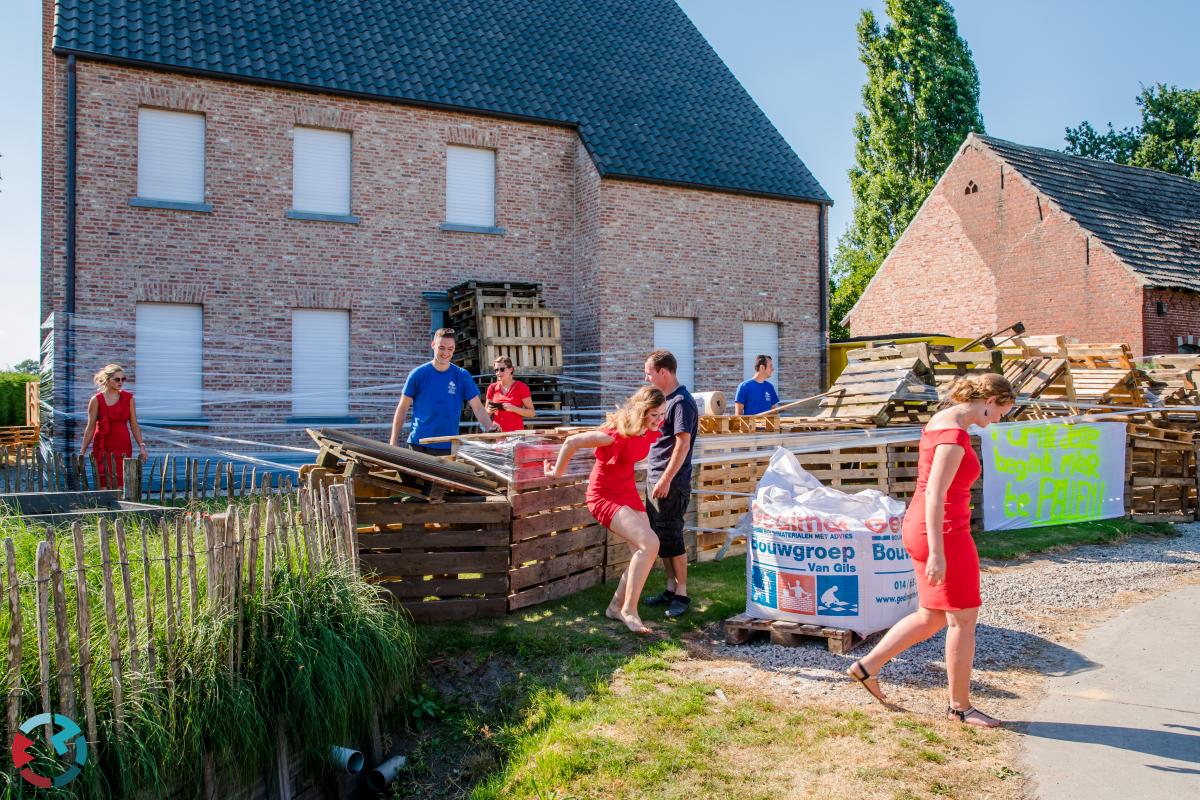 Bruidsfotografie bij Molenhof in Ravels