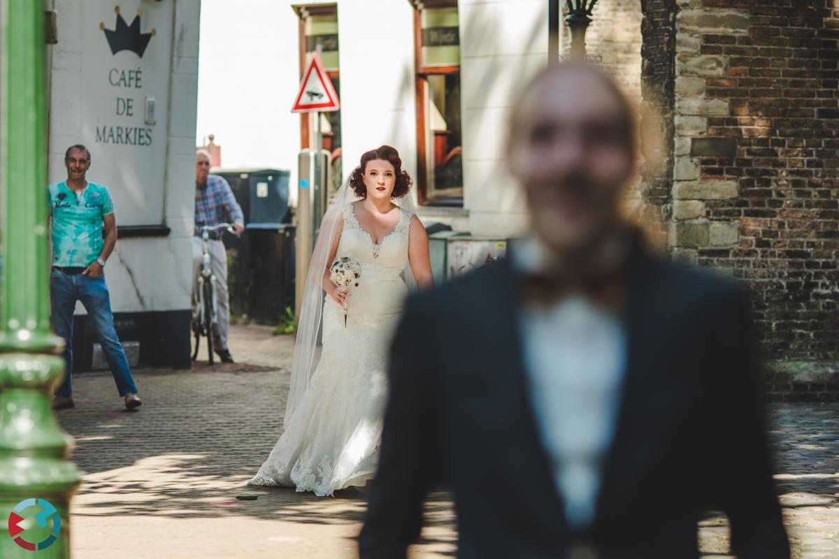 Bruidsfotografie Gouda in vintage style