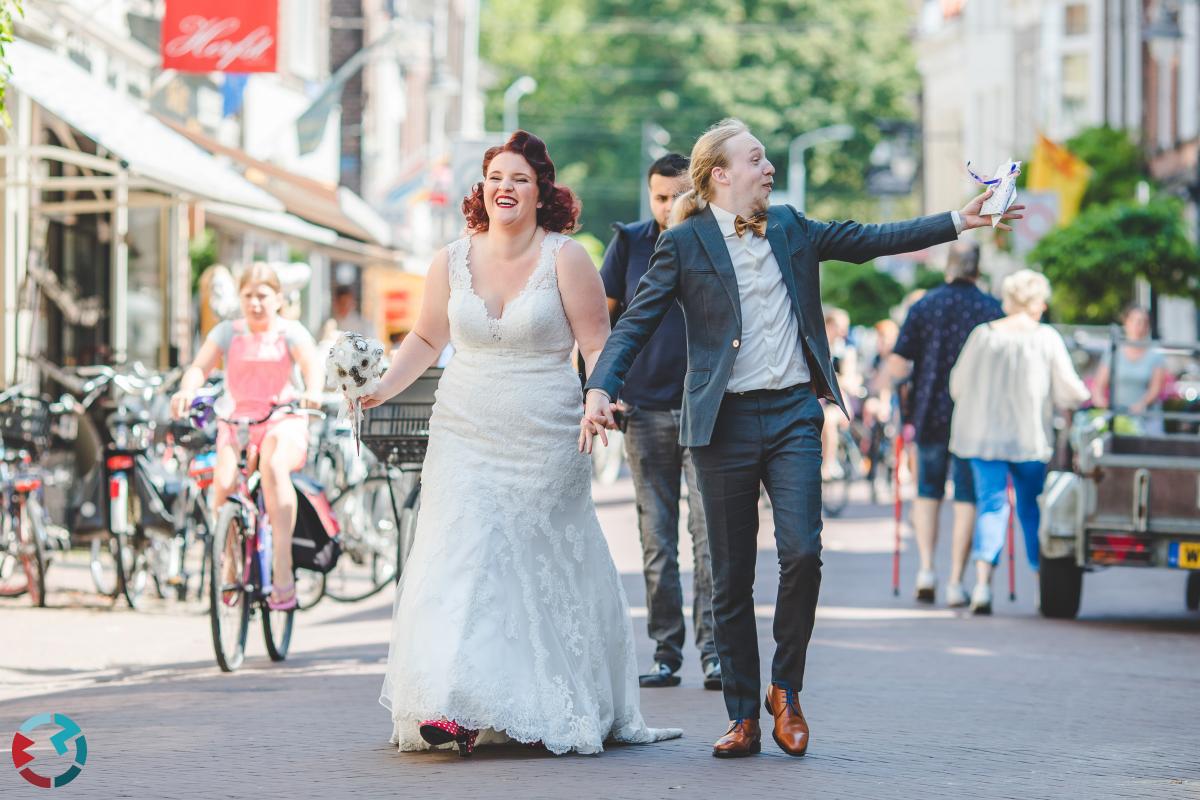 Bruidsfotografie Gouda in vintage style
