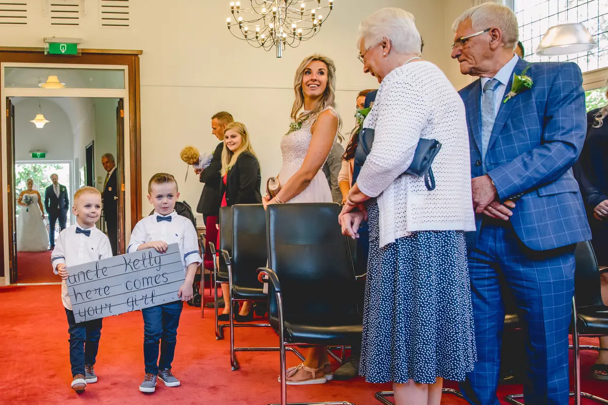 Trouwen in het stadhuis van Oisterwijk