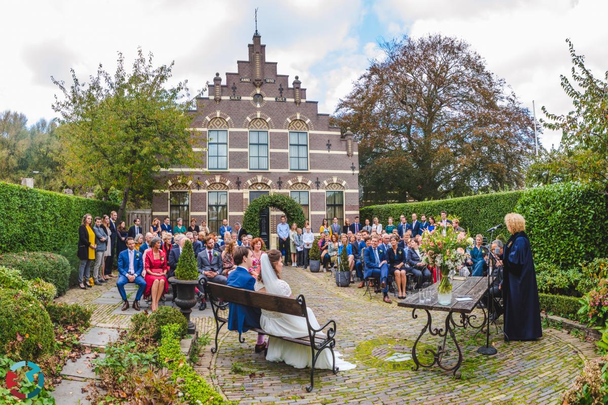 Trouwen bij Vlietzigt in Rijswijk | Buiten trouwen