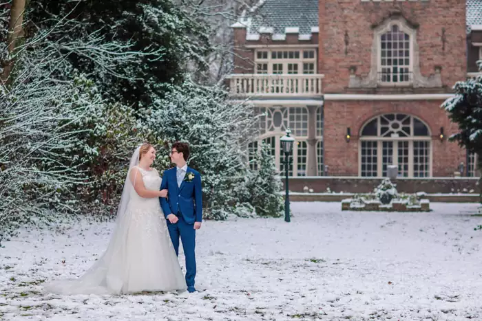 Trouwen bij Kasteel Kerckebosch | Winterbruiloft