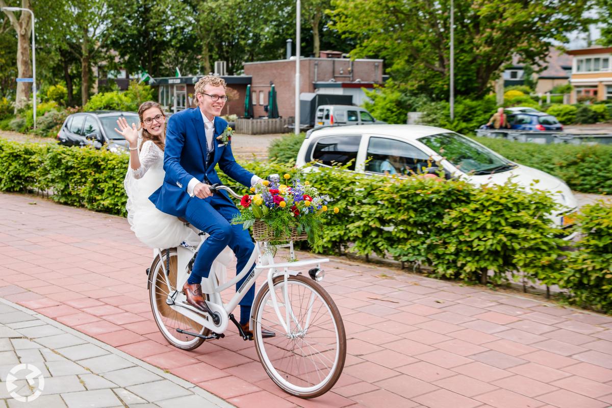 Trouwen op de fiets