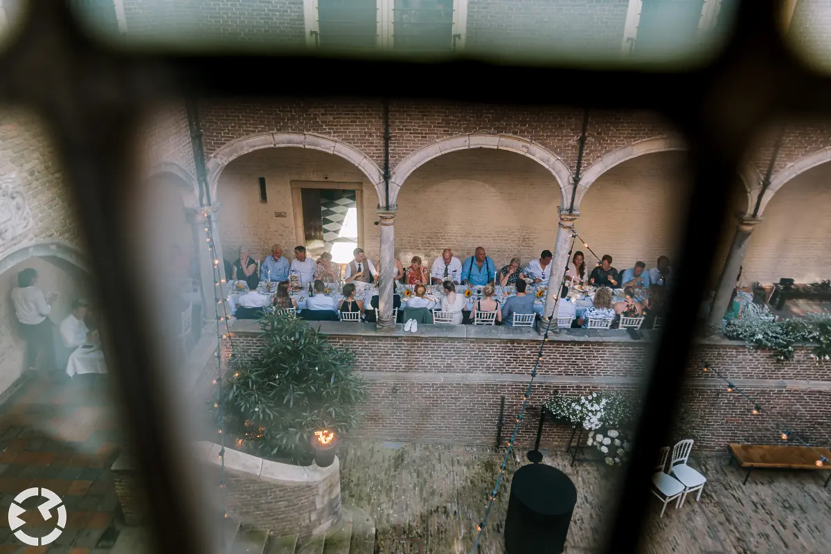 Bruidsfotografie bij kasteel Dussen