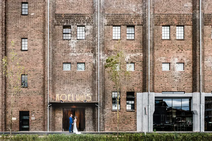 Trouwfotograaf Gelderland bij het Koelhuis in Zutphen.