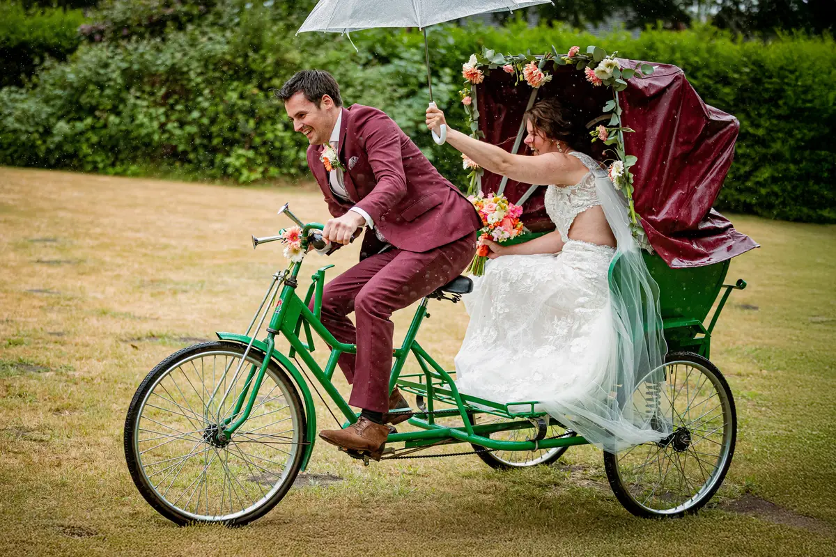 Bruidsfotograaf Tilburg bij Philharmonie.