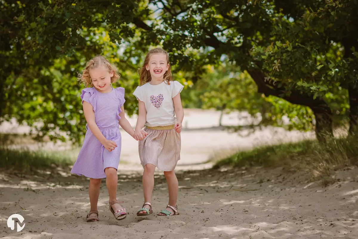 Fotoshoot met moeder en haar 2 dochters.