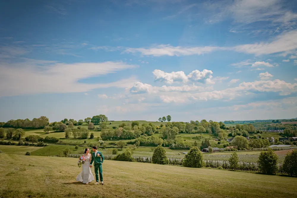 Fotoreportage in groene heuvels van Limburg
