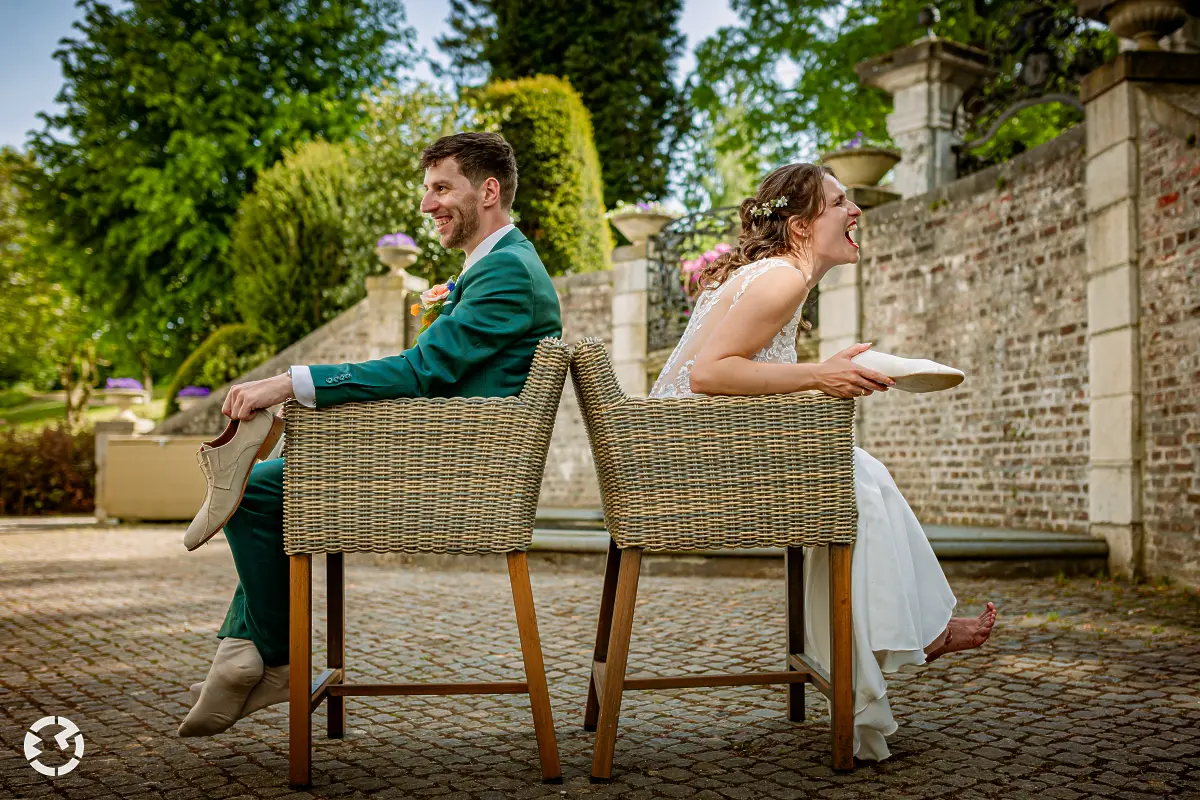 Gezellige bruiloft in Limburg