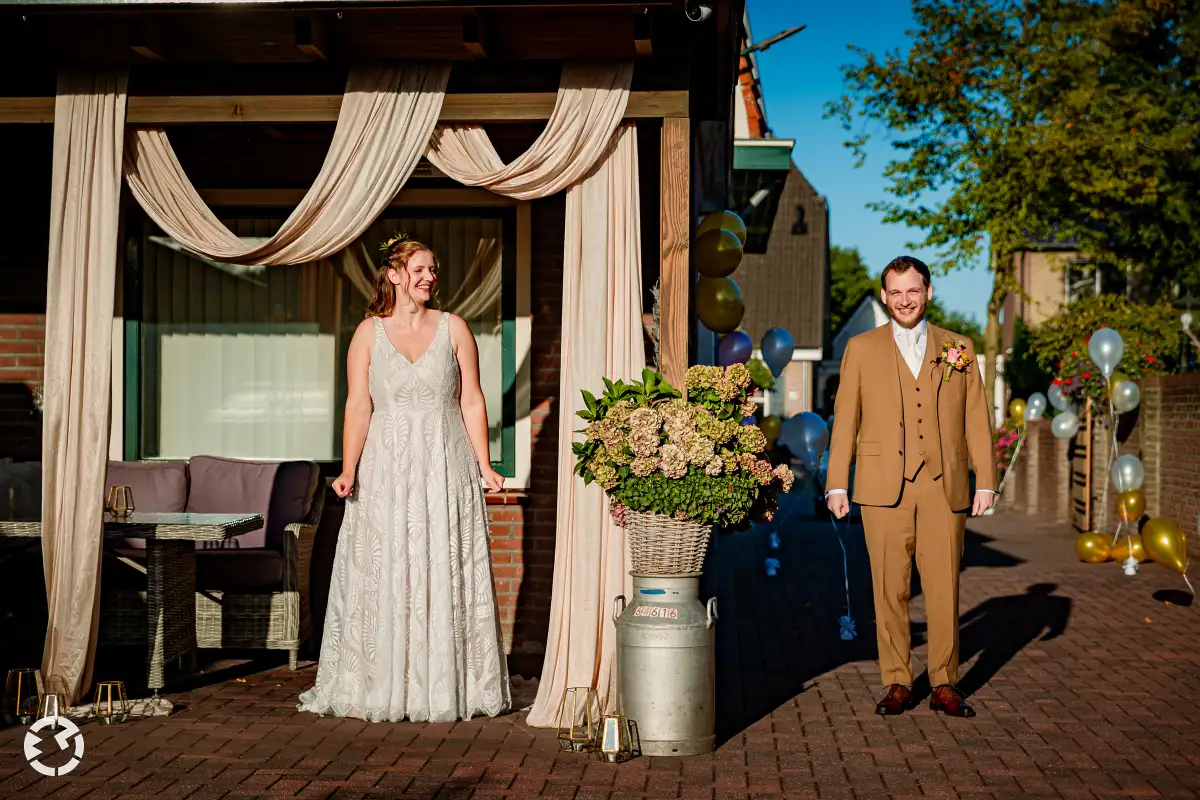 Trouwen bij restaurant De Houtzagerij in Otterlo
