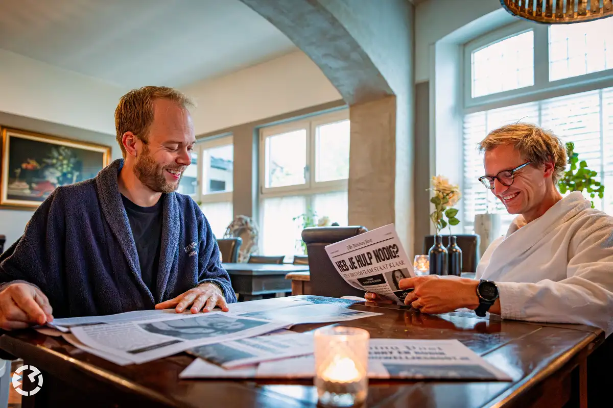 Bruiloft bij een B&B in Well