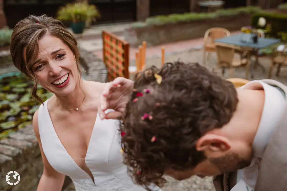 Bruiloft bij een B&B in Well