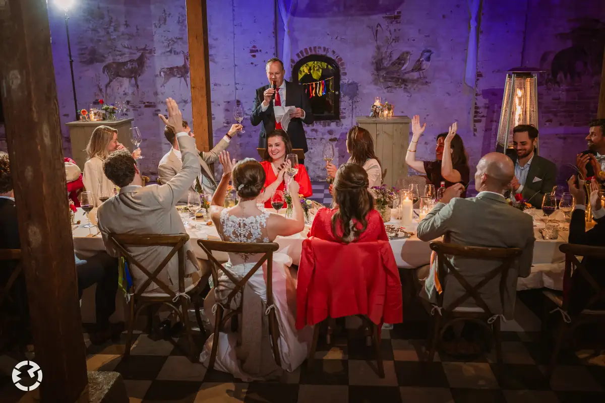 Bruiloft bij een B&B in Well