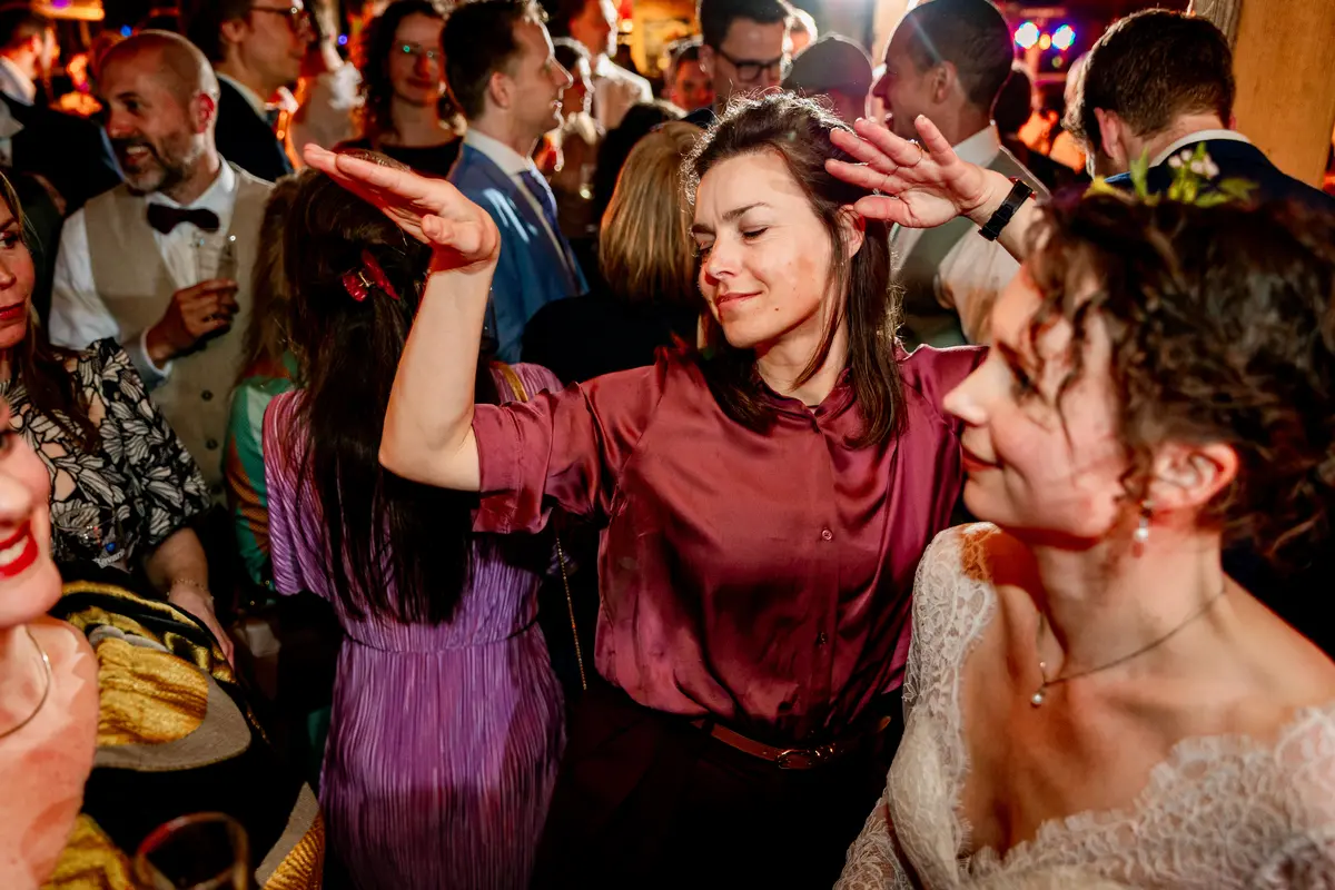 Trouwfeest bij de Rode Lelie in Oisterwijk.