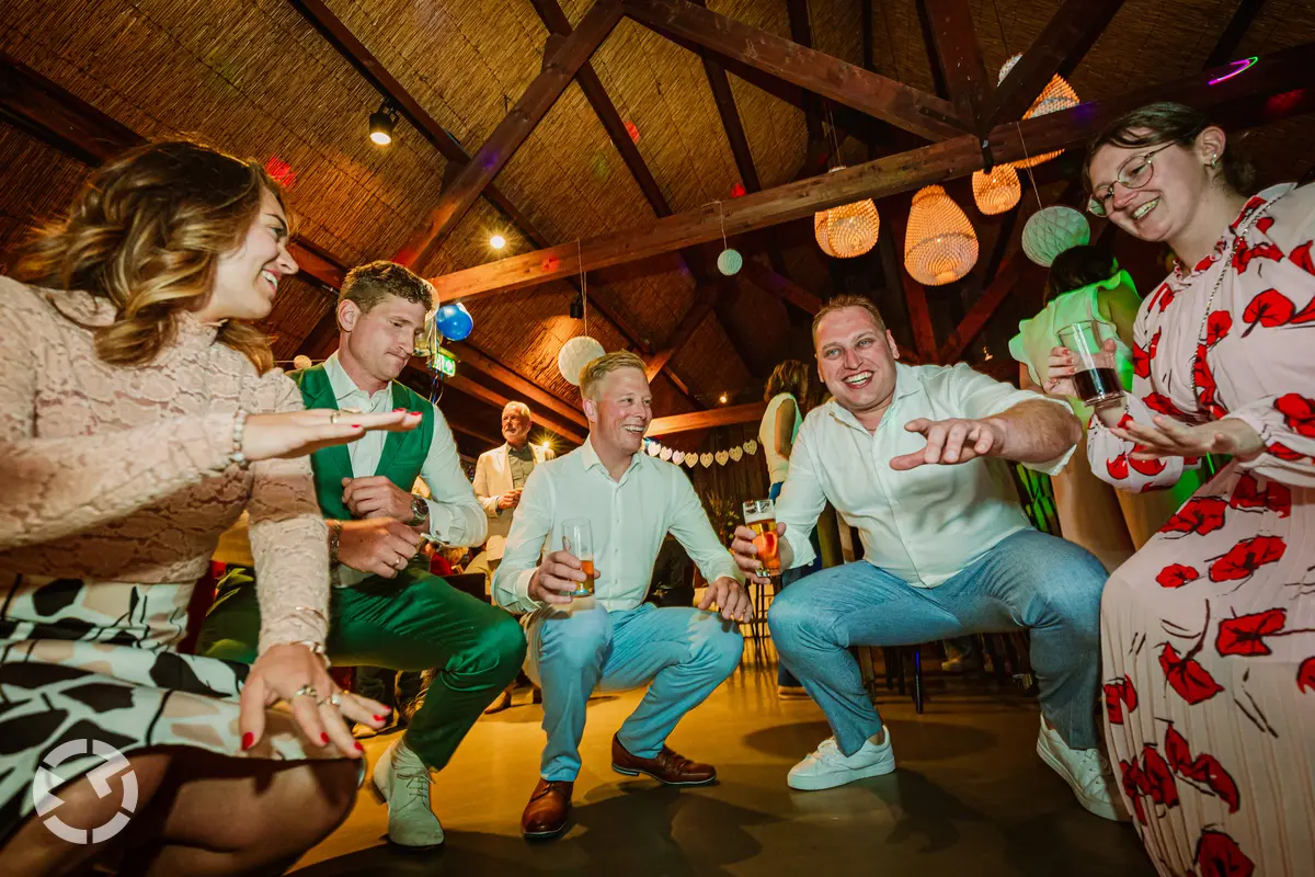 Trouwfeest bij Partyboerderij Hijdra in Den Haag.
