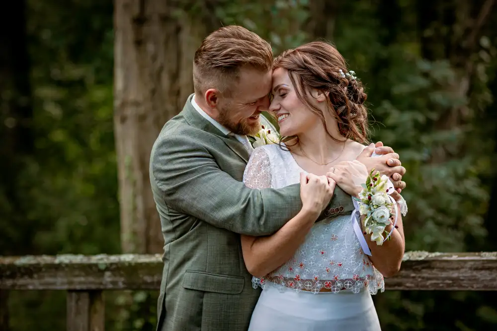 Header Met Licht Geschreven<br>bruidsfotografie