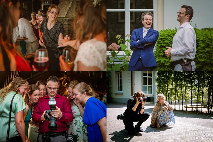 dit zijn wij Hiske en Michael award winnende trouwfotograaf bruidsfotografie brabant den bosch tilburg eindhoven breda gezellige ontspannen bruidsfotografie