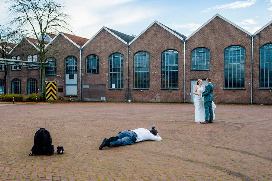 foto van ons aan het werk - achter de schermen 89